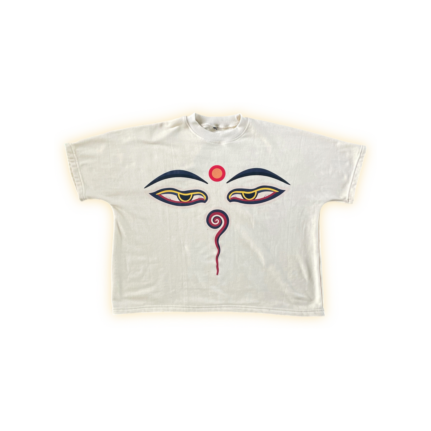 Buddha Eyes-Oversized Boxy Tee