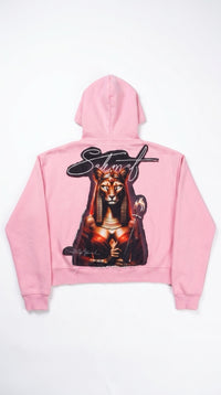 “Divine Reflection”- Sekhmet Hoodie