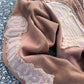 Brown “Ancient Souls”-distressed Zip up Hoodie
