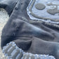 Black “Ancient Souls”-distressed Hoodie